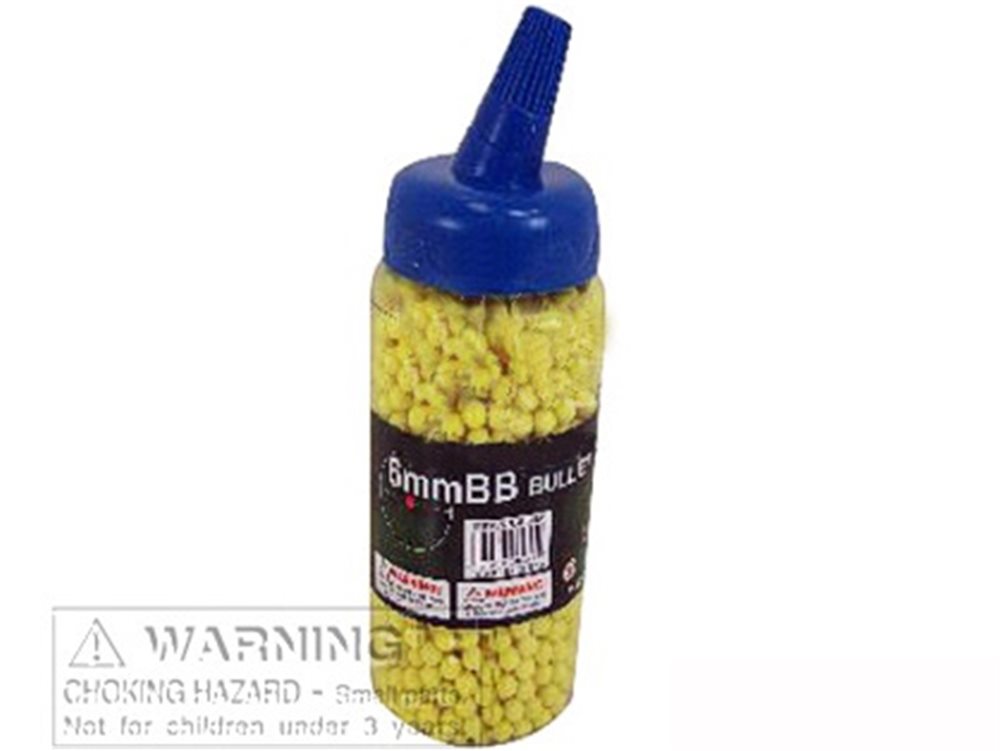 Picture of 6mm Yellow Pellet BB Bullets