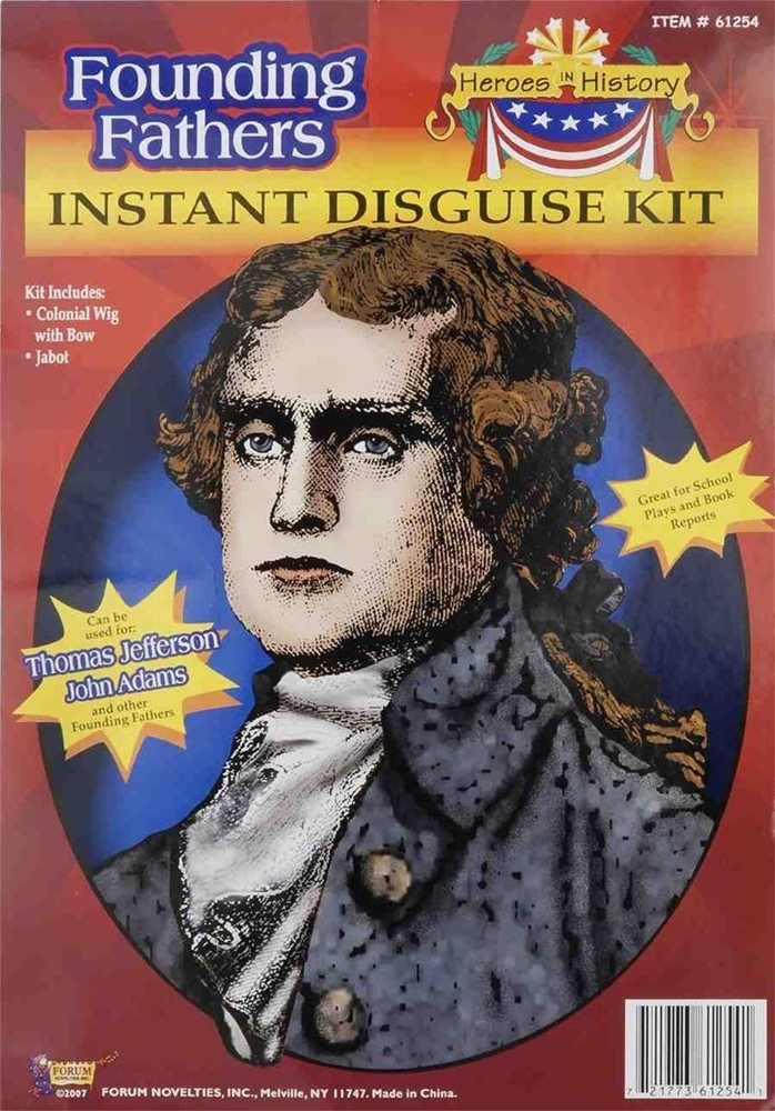 Picture of Thomas Jefferson Instant Disguise Kit