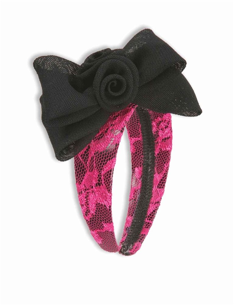 Picture of Neon Pink Headband with Bow