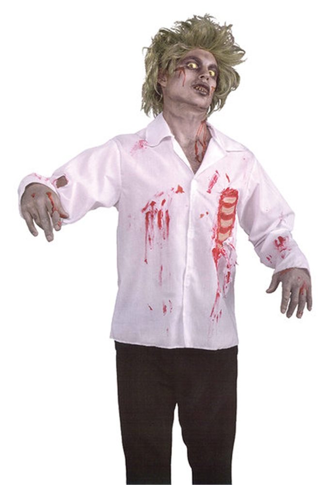 Picture of Zombie Shirt with Chest Wound