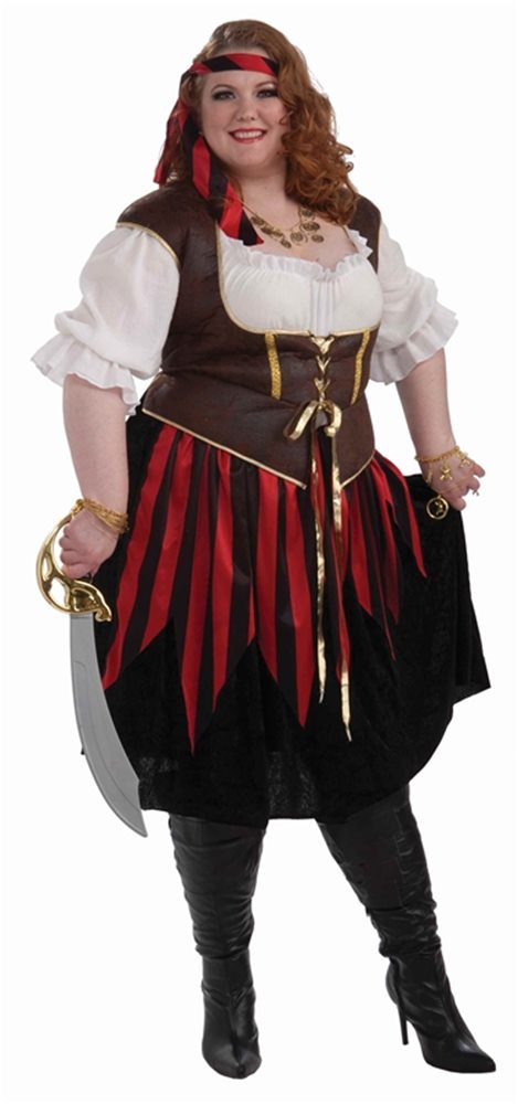 Picture of Pirate Lady Adult Womens Plus Size Costume