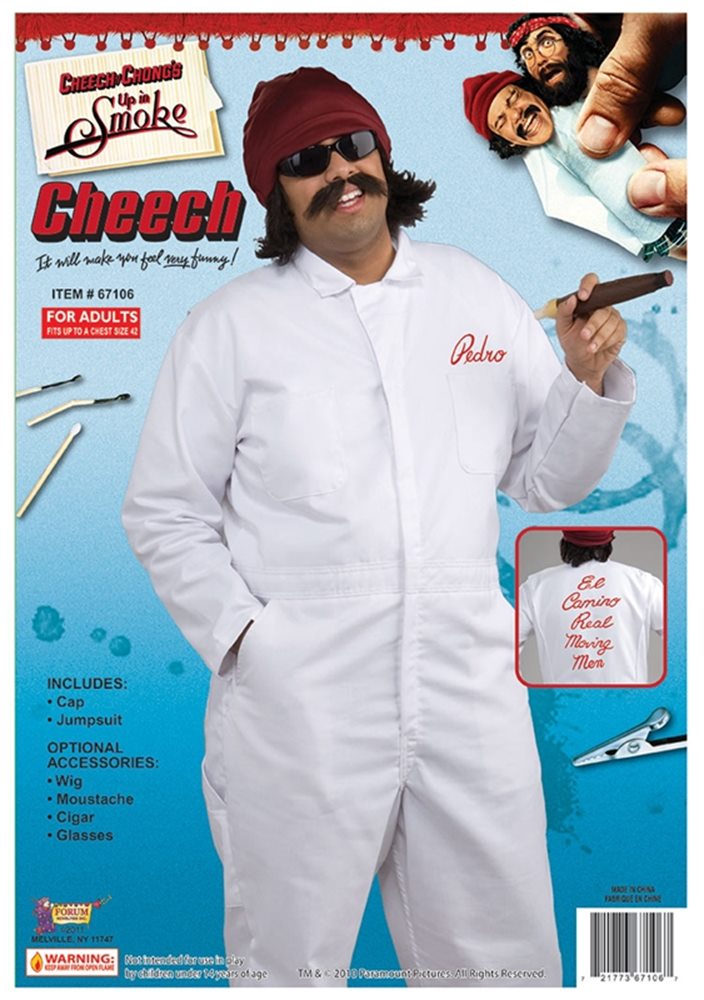 Picture of Cheech Jumpsuit Adult Costume