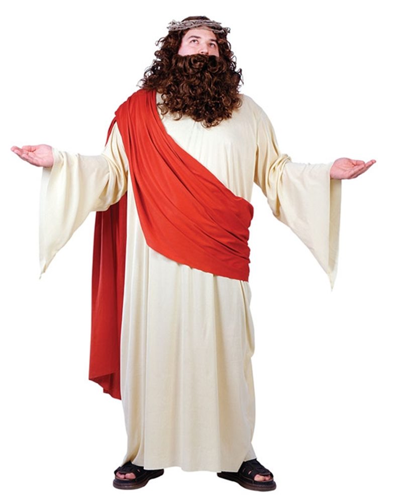 Picture of Jesus Adult Mens Plus Size Costume