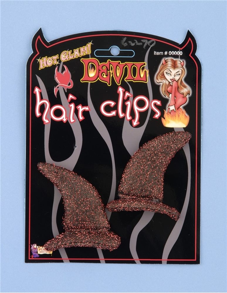 Picture of Deluxe Devil Horns On Hair Clip