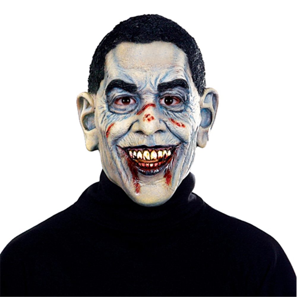Picture of Barack Obama Insane Zombie Mask