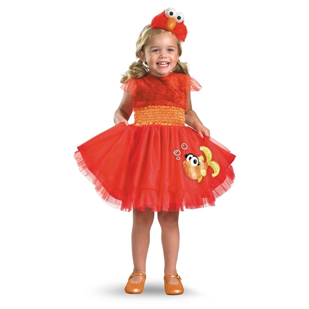 Picture of Frilly Elmo Dress Toddler Costume