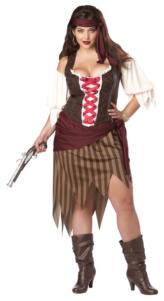 Picture of Buccaneer Beauty Adult Womens Plus Size Costume