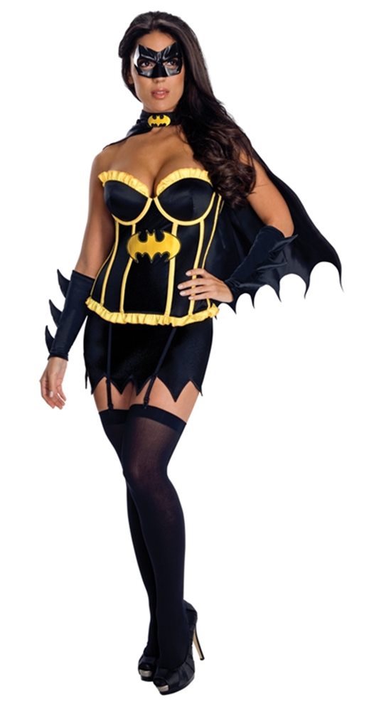 Picture of Batgirl Corset Adult Womens Costume