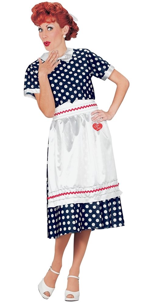 Picture of Lucy Polka Dot Dress Adult Womens Costume