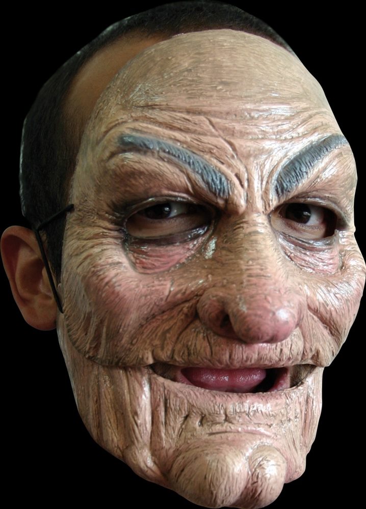 Picture of Old Man Moving Mouth Adult Mask