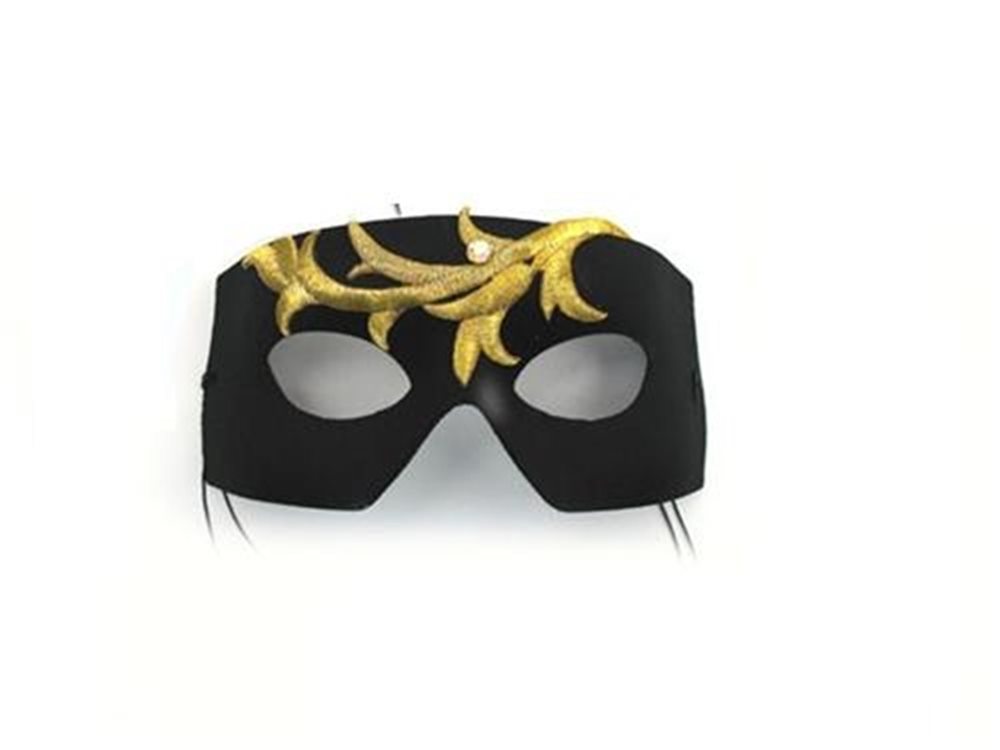 Picture of Gold Leaf Male Masquerade Adult Mask