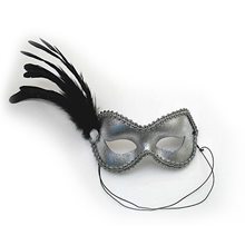 Picture of Silver Ballroom Adult Mask