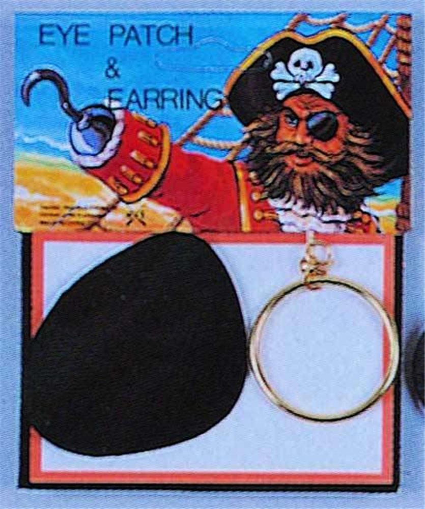 Picture of Pirate Eye Patch and Earring