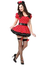 Picture of Miss Mouse Pin-Up Adult Womens Costume