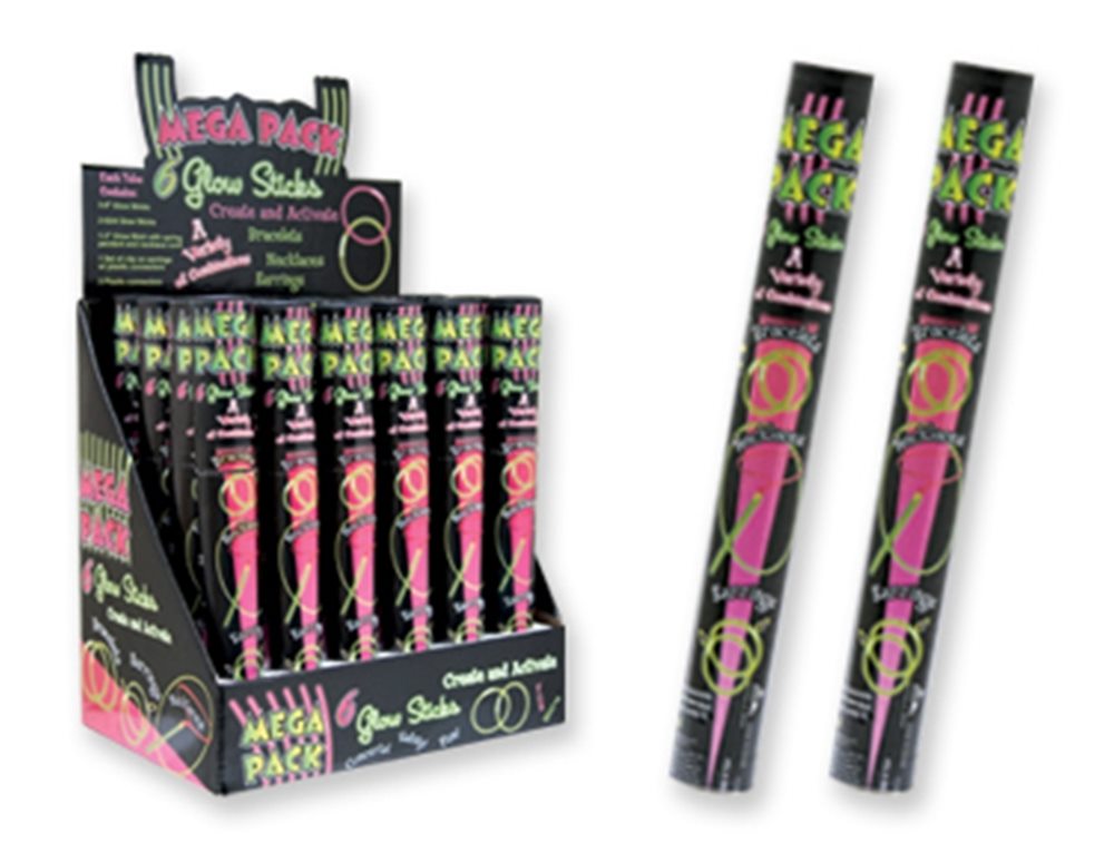 Picture of 6pc Glow Stick Mega Pack