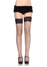 Picture of Fence Net Thigh Lace Top