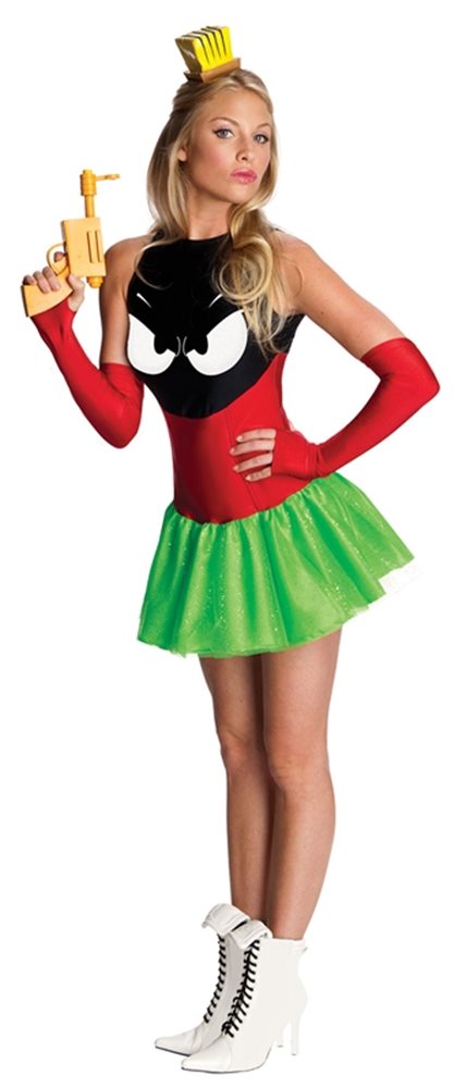 Picture of Marvin the Martian Dress Adult Costume