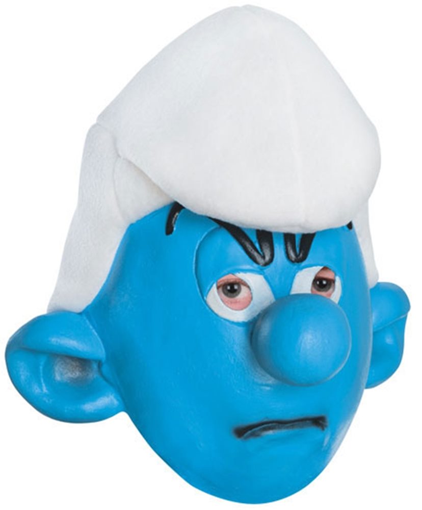 Picture of The Smurfs Grouchy Adult Mask