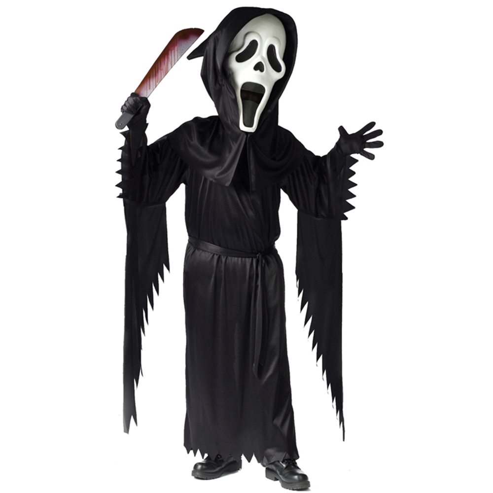 Picture of Bobble Head Ghost Face Adult Costume