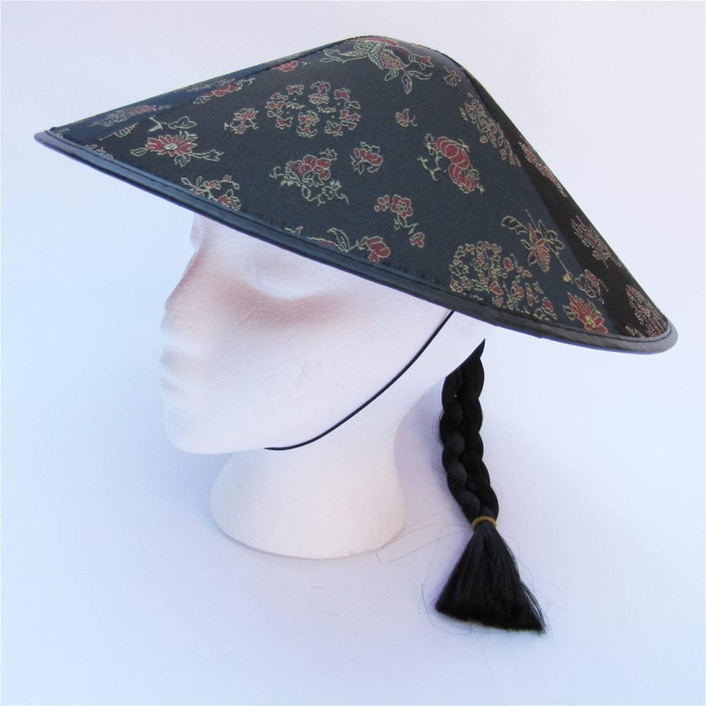 Picture of Coolie Adult Hat with Hair
