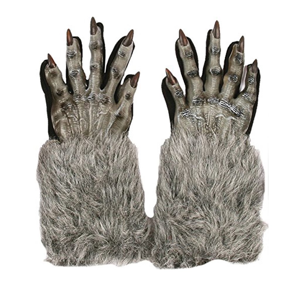 Picture of Grey Werewolf Hand Gloves