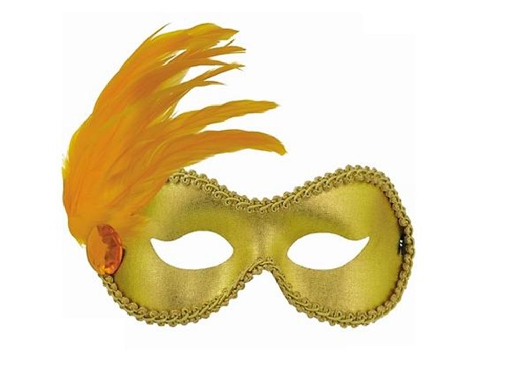Picture of Gold Ballroom Adult Mask