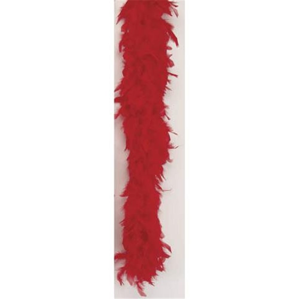 Picture of 72" Red Feather Boa