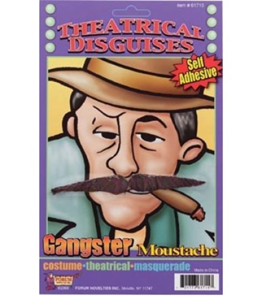 Picture of Brown Gangster Moustache