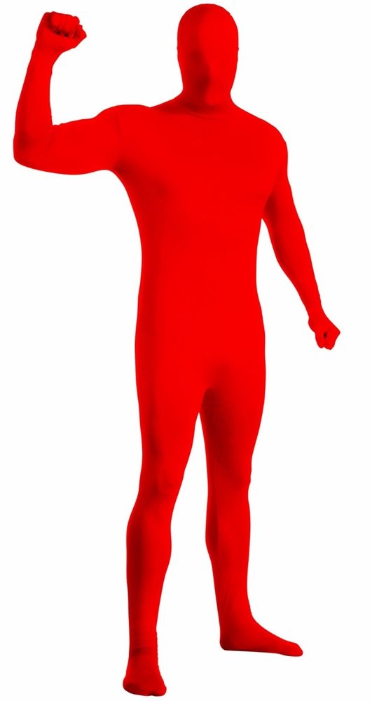 Picture of Red 2nd Skin Adult Mens Costume