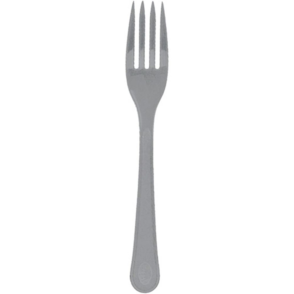 Picture of 24pk Silver Plastic Forks