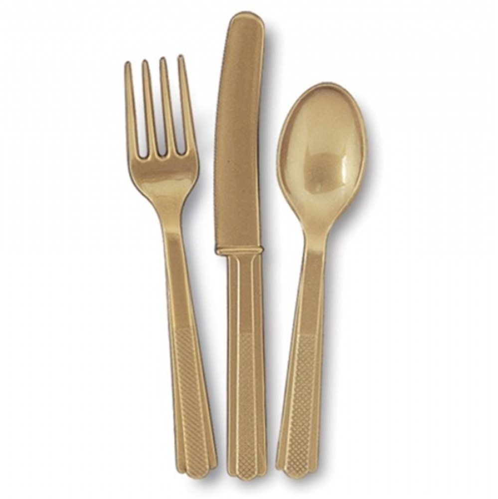 Picture of 24pk Gold Cutlery