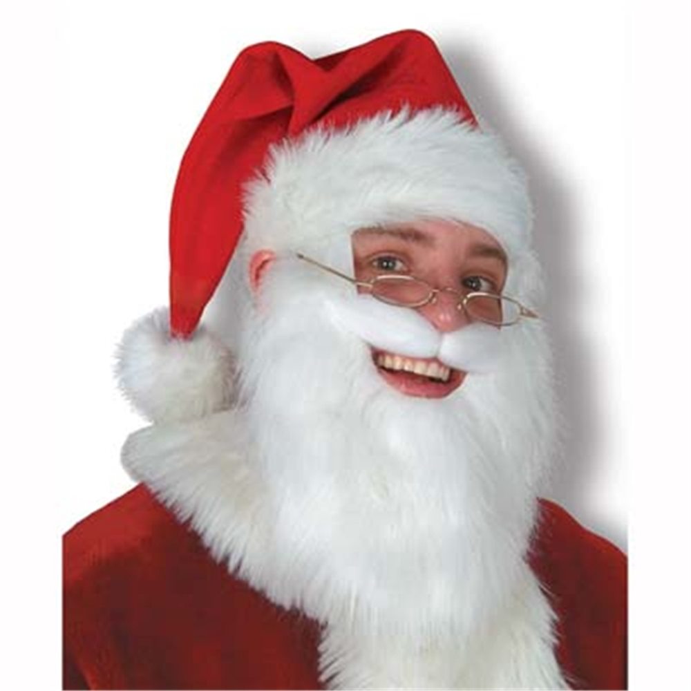 Picture of Santa Hat with Beard and Moustache