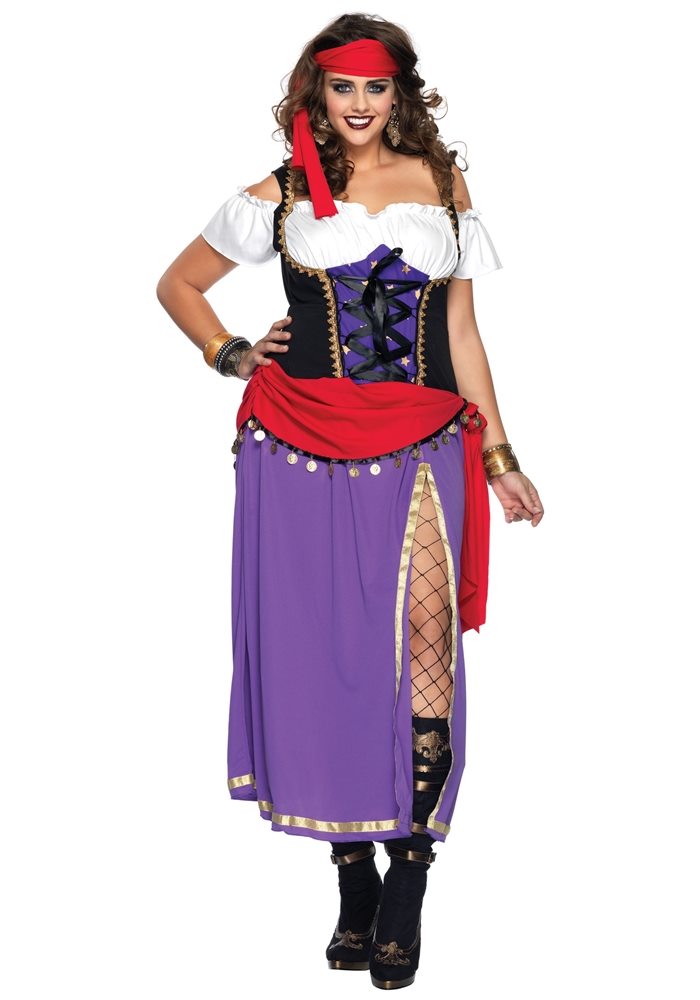 Picture of Traveling Gypsy Adult Womens Plus Size Costume