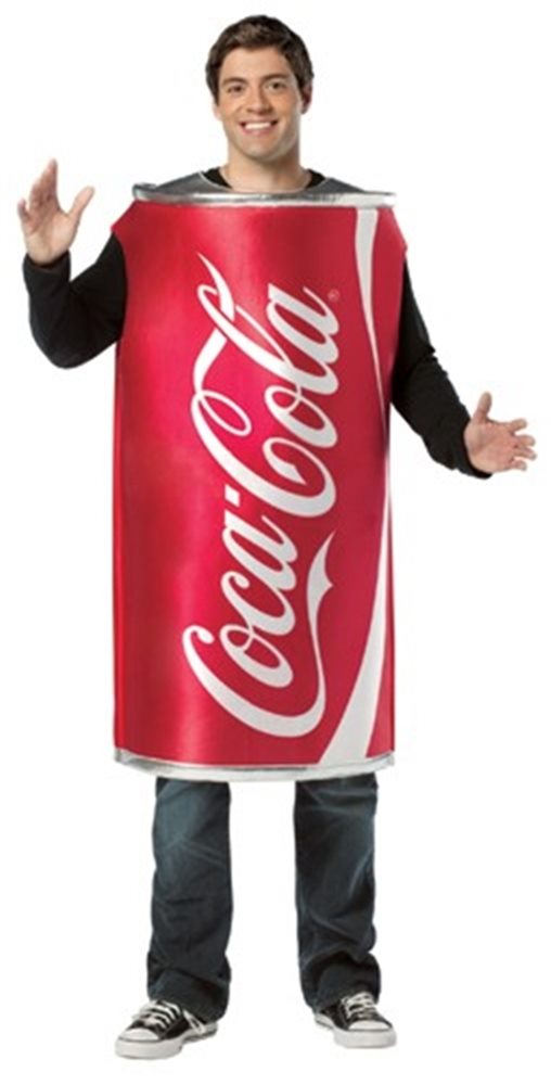 Picture of Coke Can Tunic Adult Men Costume