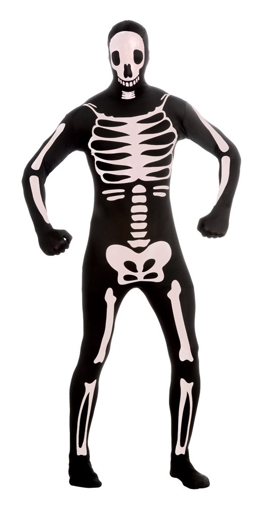 Picture of Skeleton 2nd Skin Adult Mens Costume