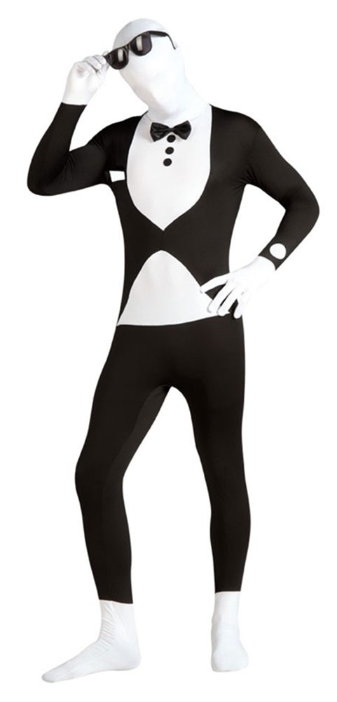 Picture of Tuxedo 2nd Skin Suit Adult Mens Costume