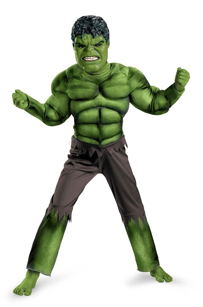 Picture of Marvel The Avengers Hulk Muscle Child Costume