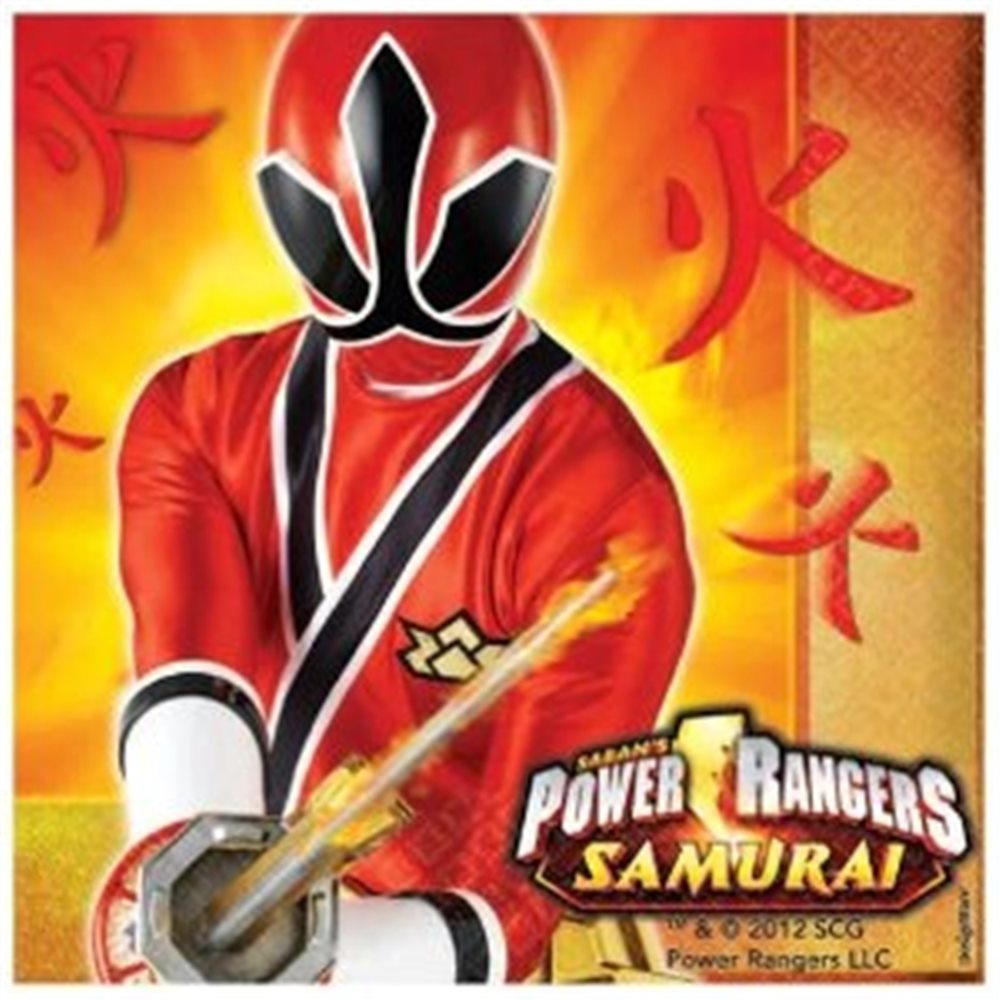 Picture of Power Ranger Samurai Lunch Napkins