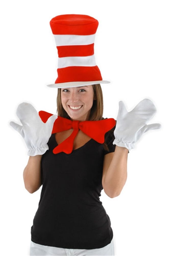 Picture of Dr. Seuss Cat In The Hat Adult Accessory Kit