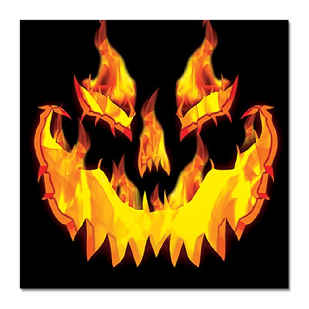 Picture of Fiery Pumpkin Beverage Napkins
