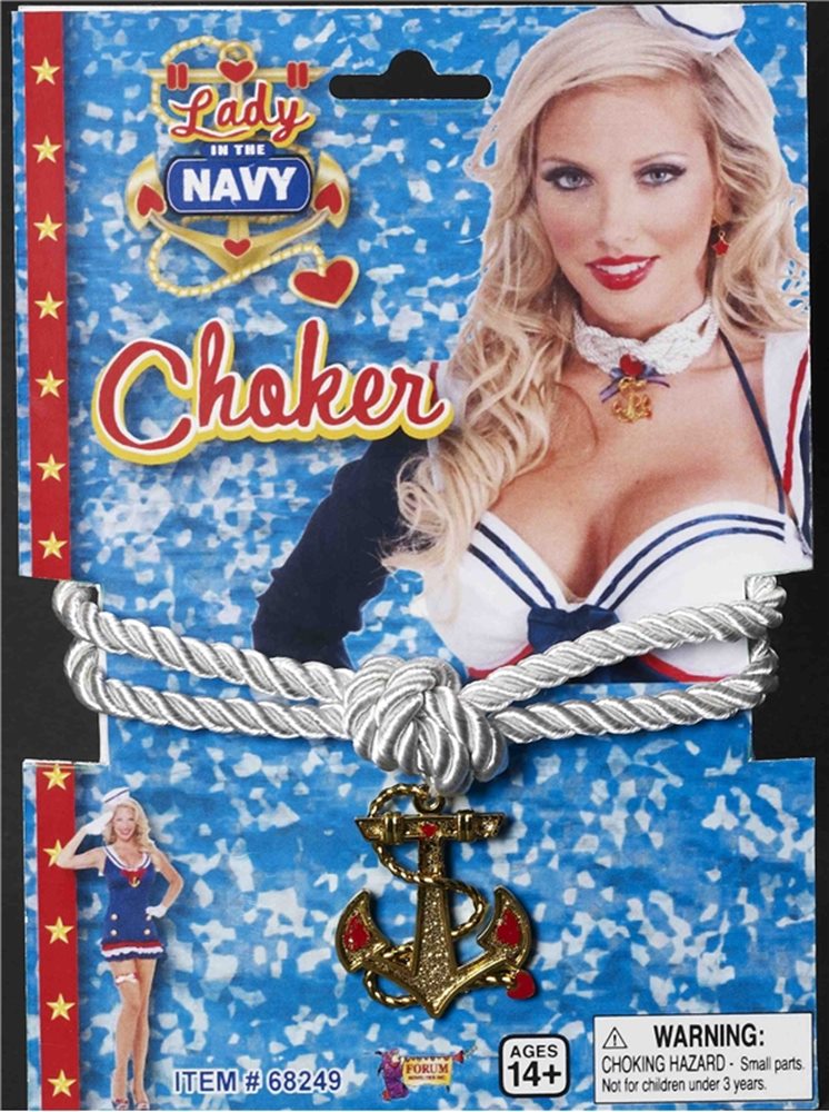 Picture of Lady In The Navy Choker