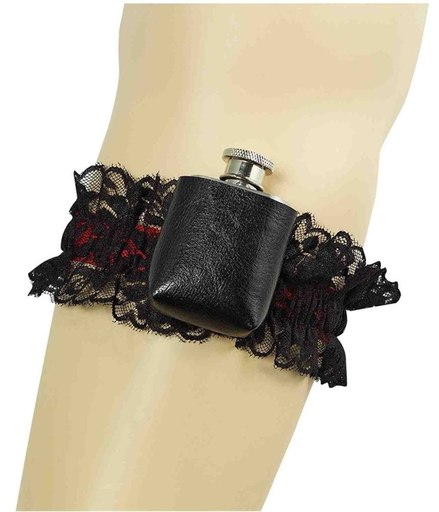 Picture of Gangster Deluxe Garter With Flask