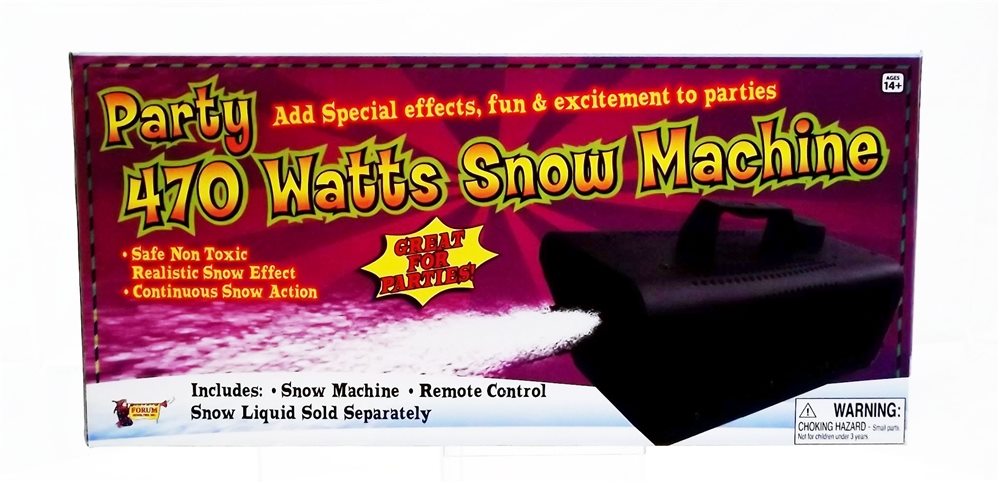 Picture of Snow Machine With Remote 470 Watts