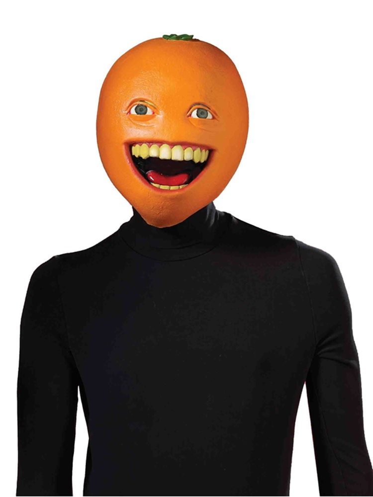 Halloweeen Club Costume Superstore Annoying Orange Latex Mask