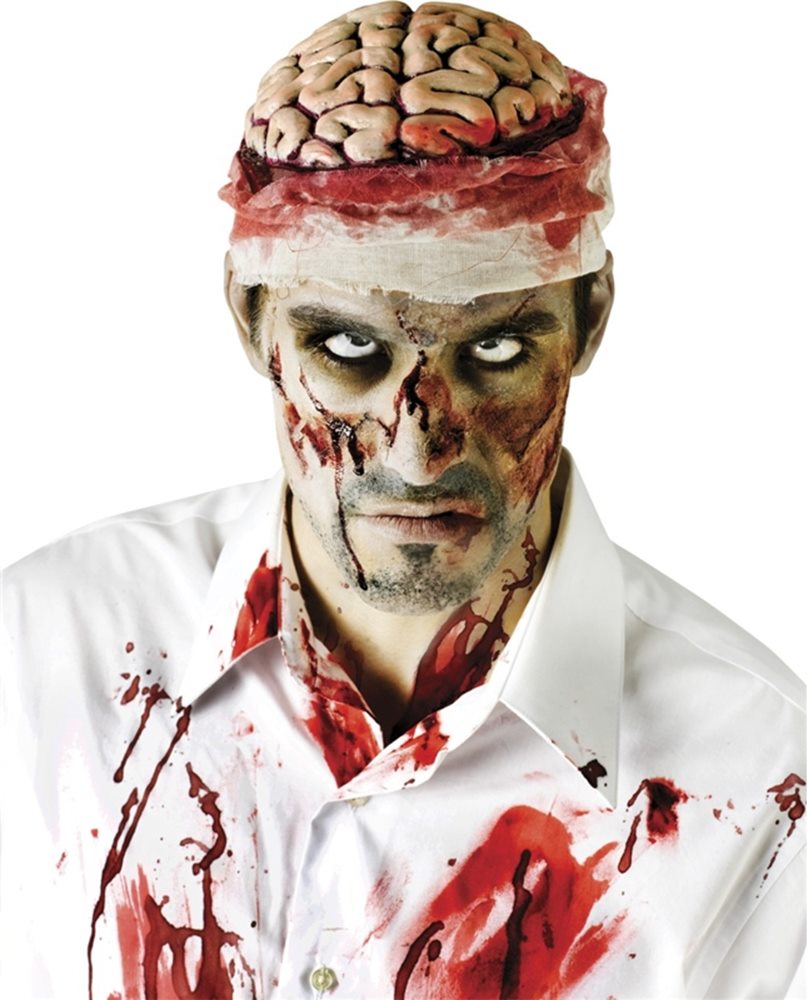 Picture of Zombie Brains Headpiece Adult