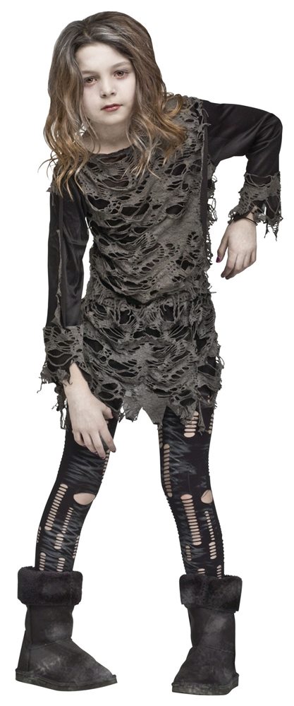 Picture of Walking Zombie Girl Child Costume