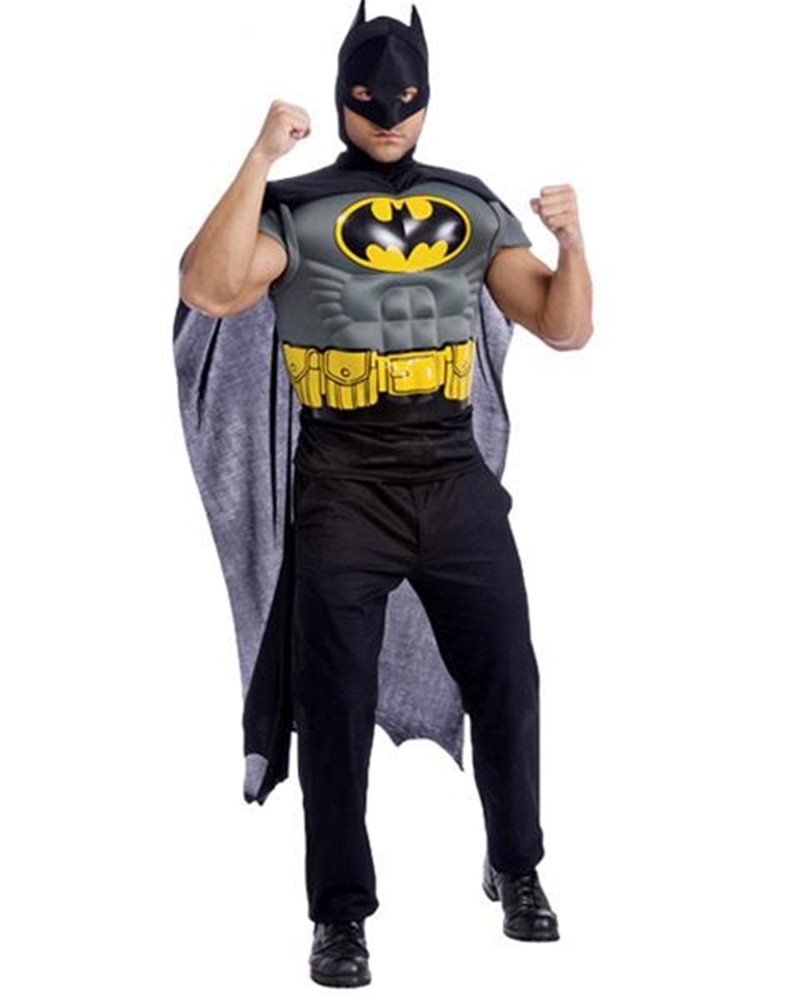 Picture of Batman Adult Mens Muscle Shirt & Cape