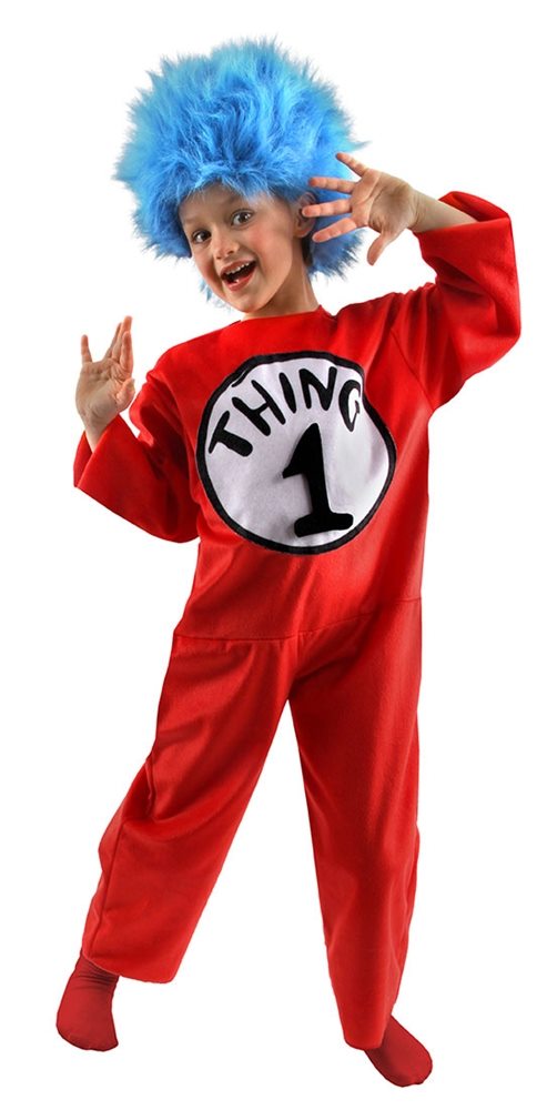 Picture of Dr. Seuss Thing 1 And 2 Costume - Child Costume