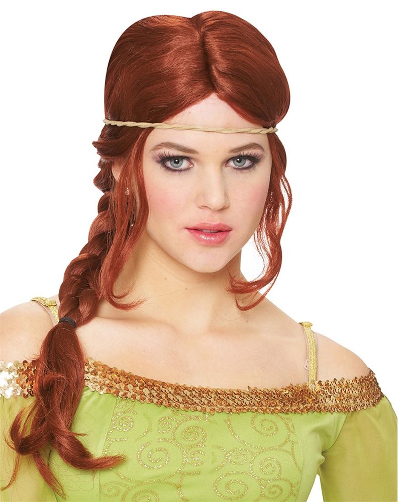 Picture of Natural Red Medieval Braid Wig