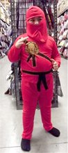 Picture of Red Ninja Avengers Child's Pajama Costume